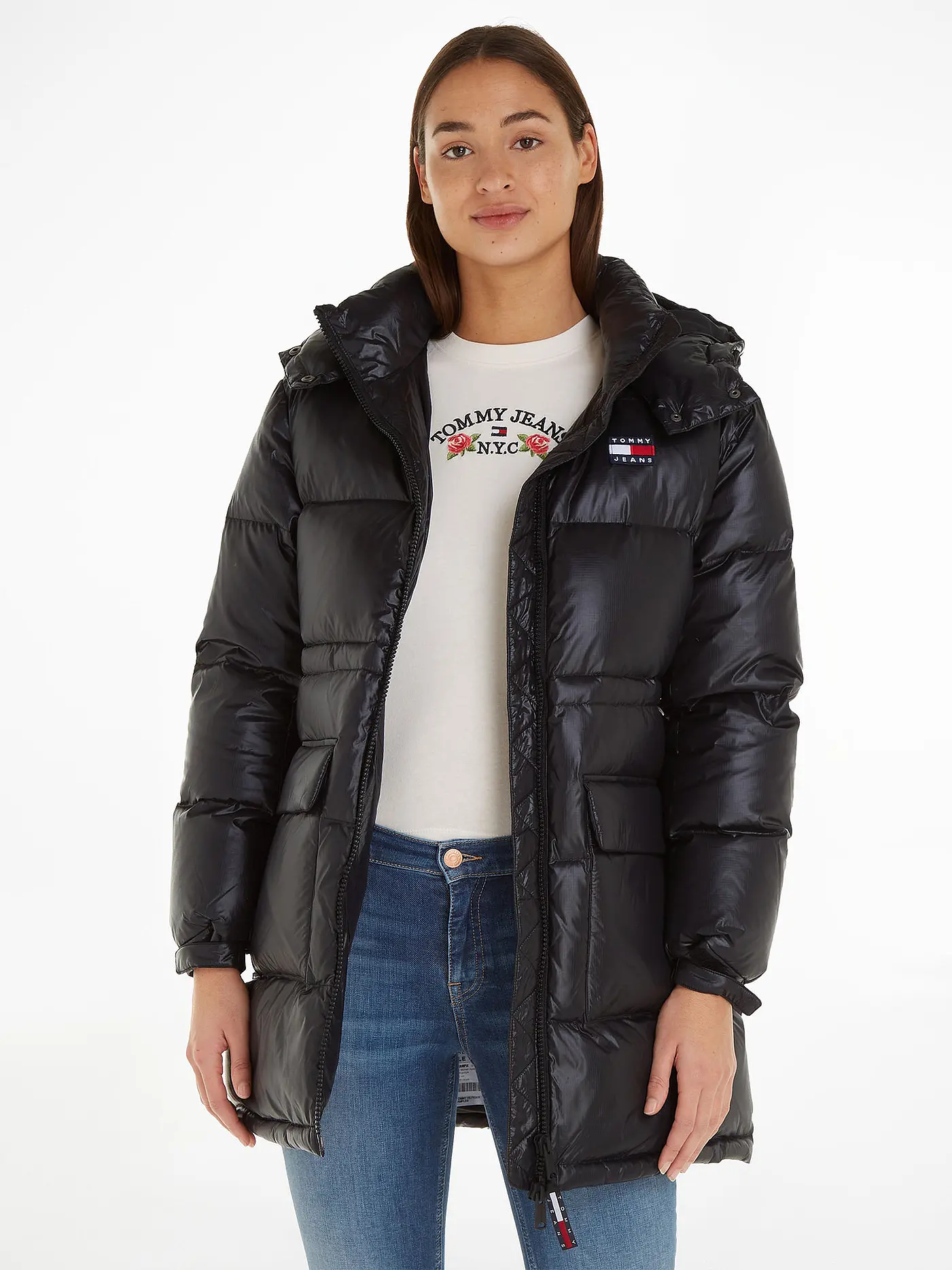 TOMMY JEANS | Daunensteppmantel | 